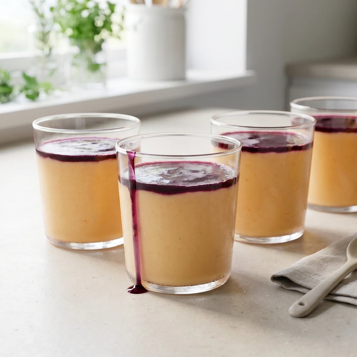 Creme de Papaia com Cassis