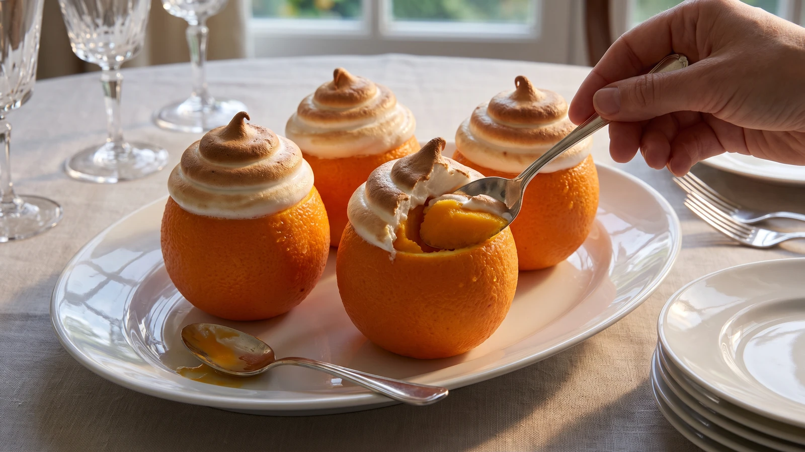 Oranges à la Norvégienne