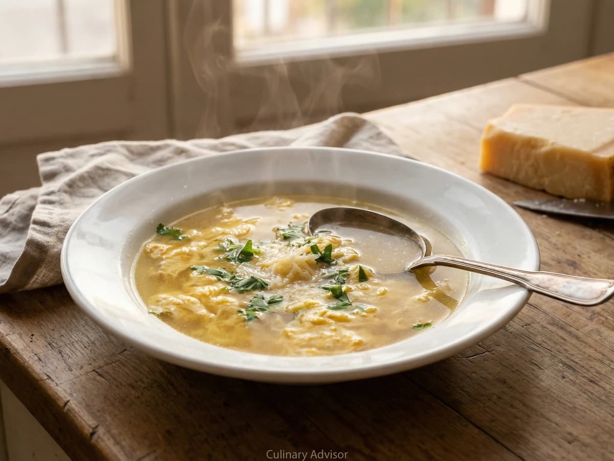 Stracciatella alla Romana - Chef Graziella