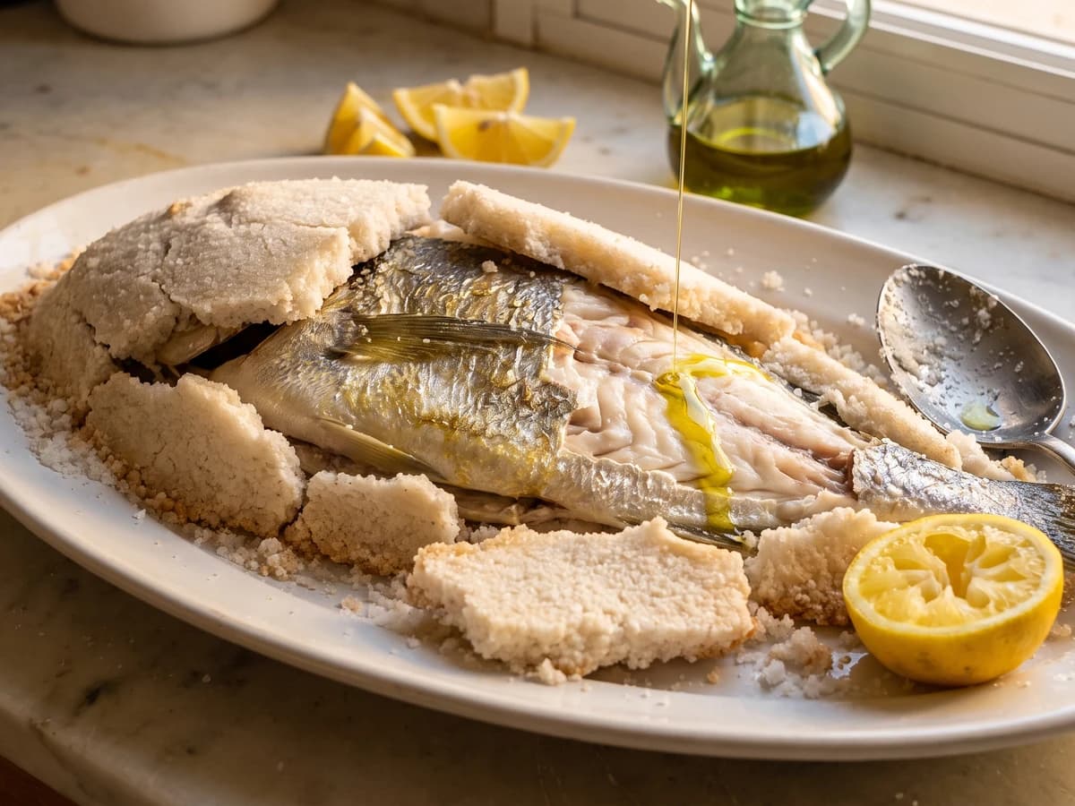 Dorada a la Sal Murciana - Chef Isabel