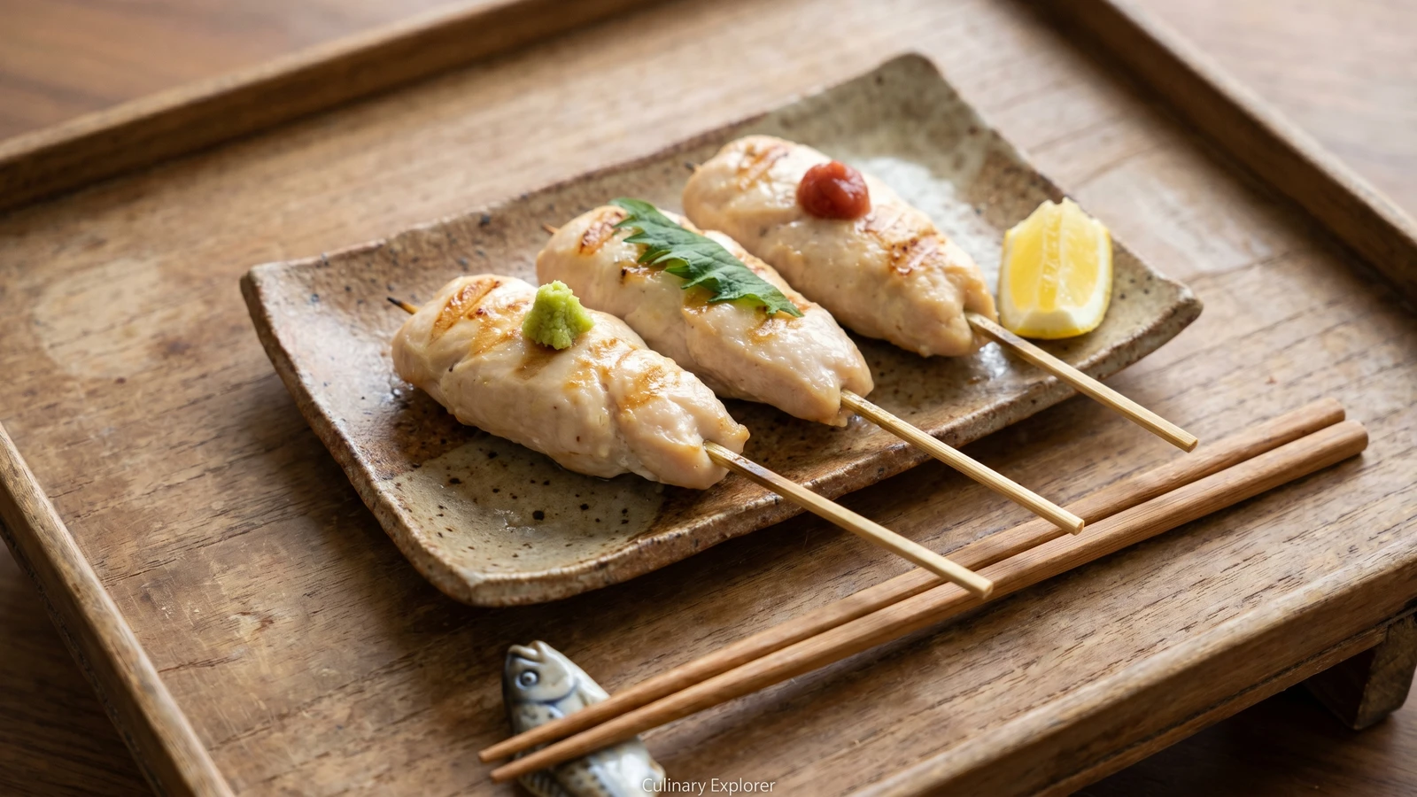 Yakitori Sasami (ささみ, chicken tender)