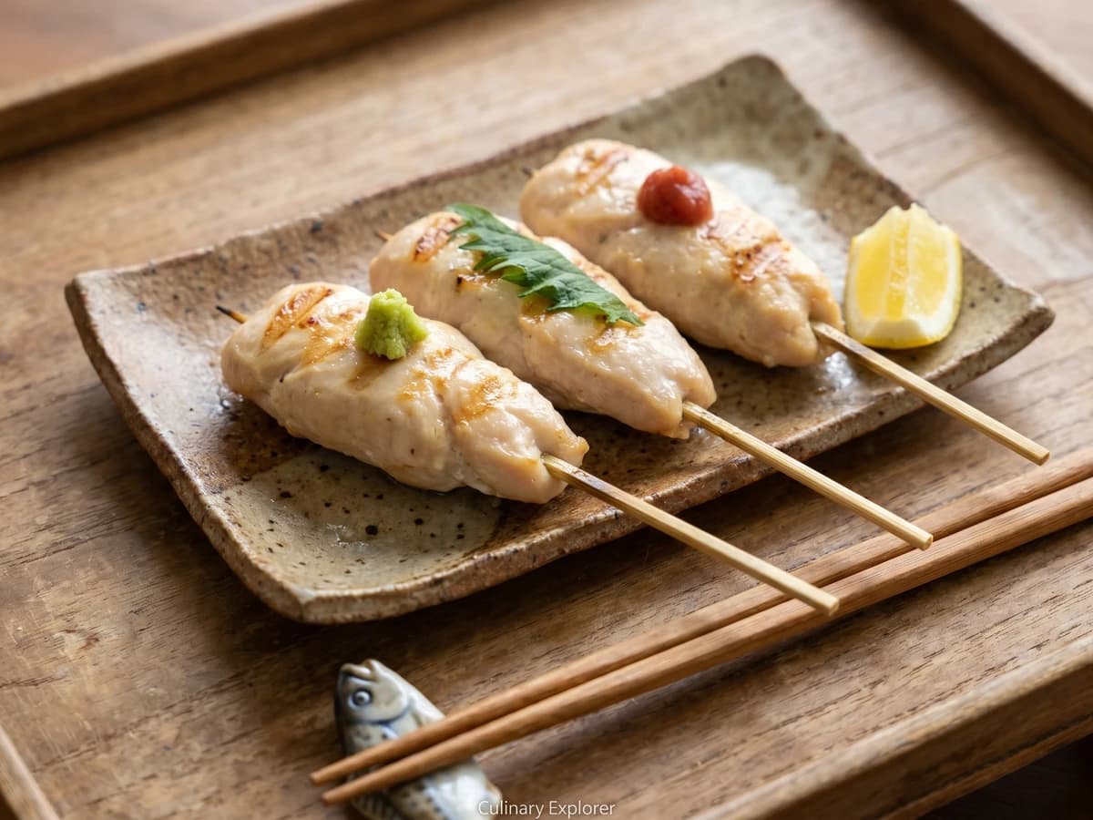 Yakitori Sasami (ささみ, chicken tender)