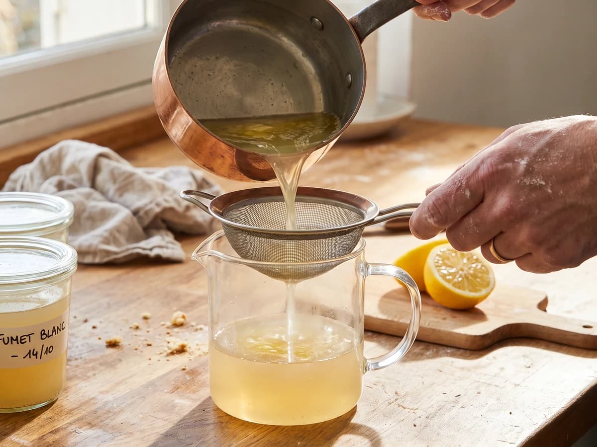 White Fish Stock - Chef Juliette