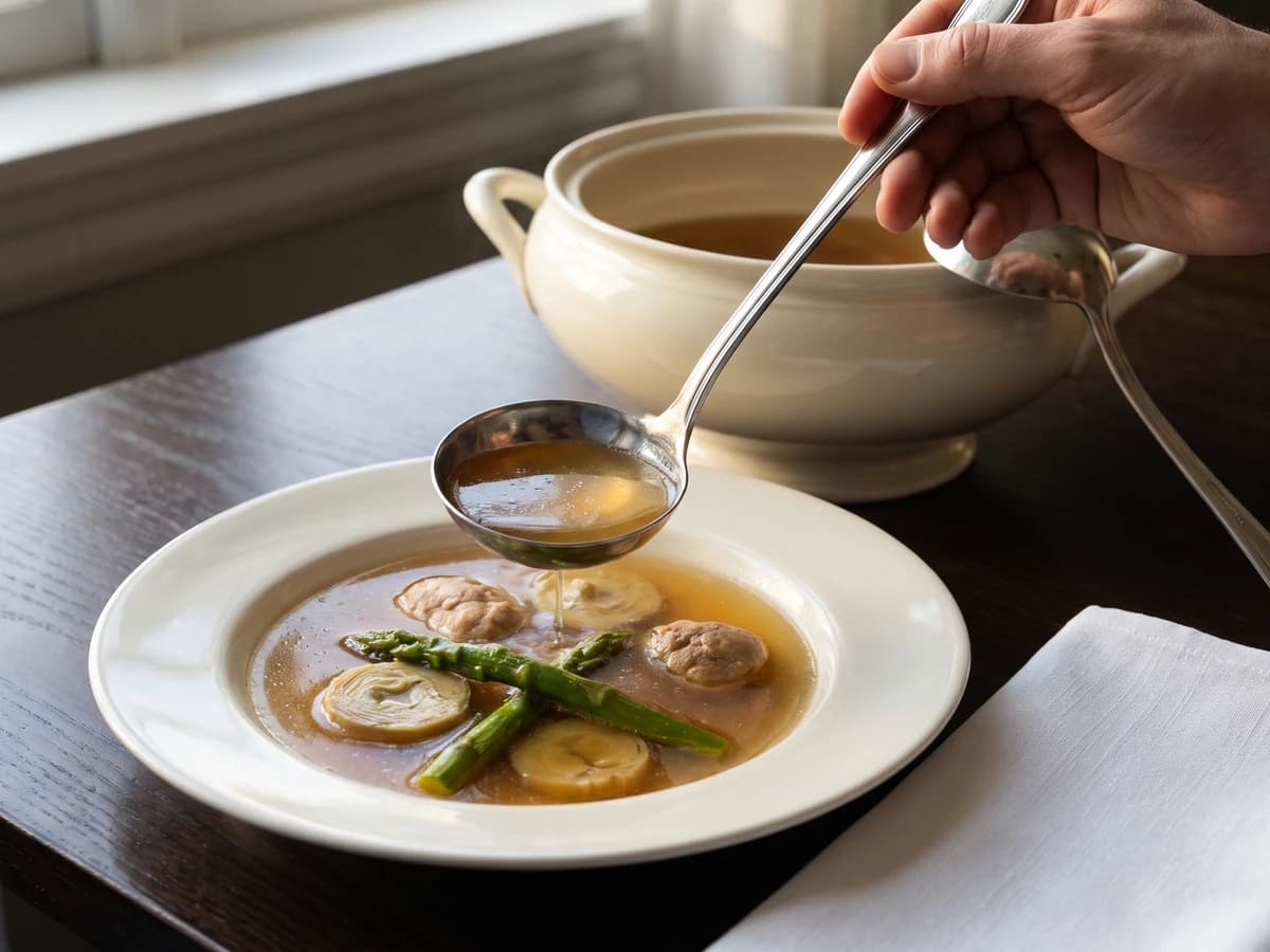 Consommé Douglas - Chef Juliette