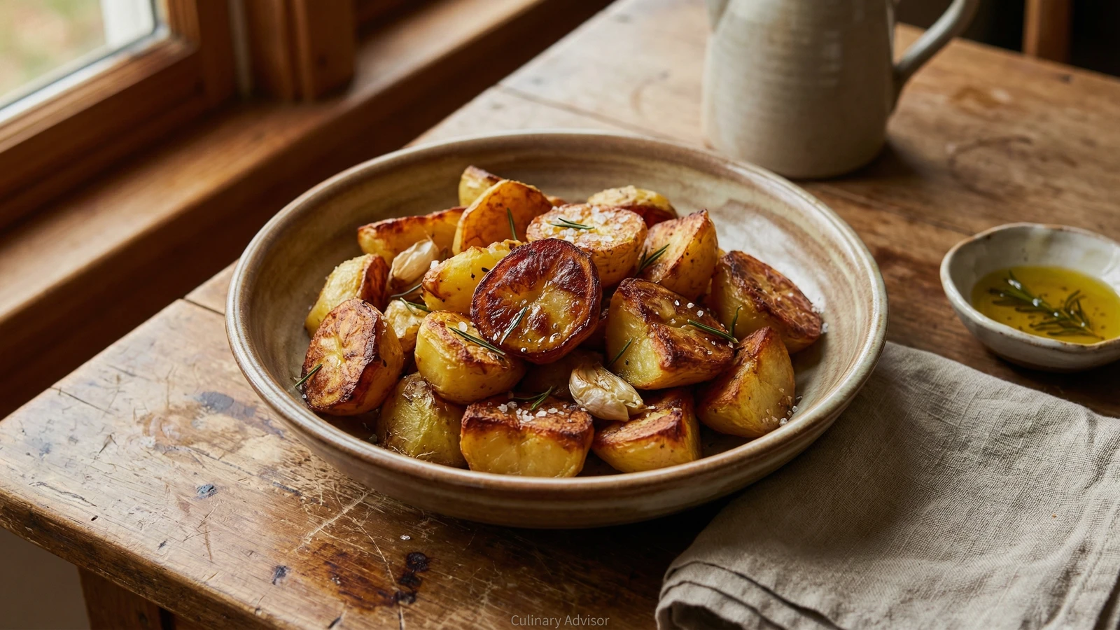 Crispy Roasted Potatoes with Rosemary