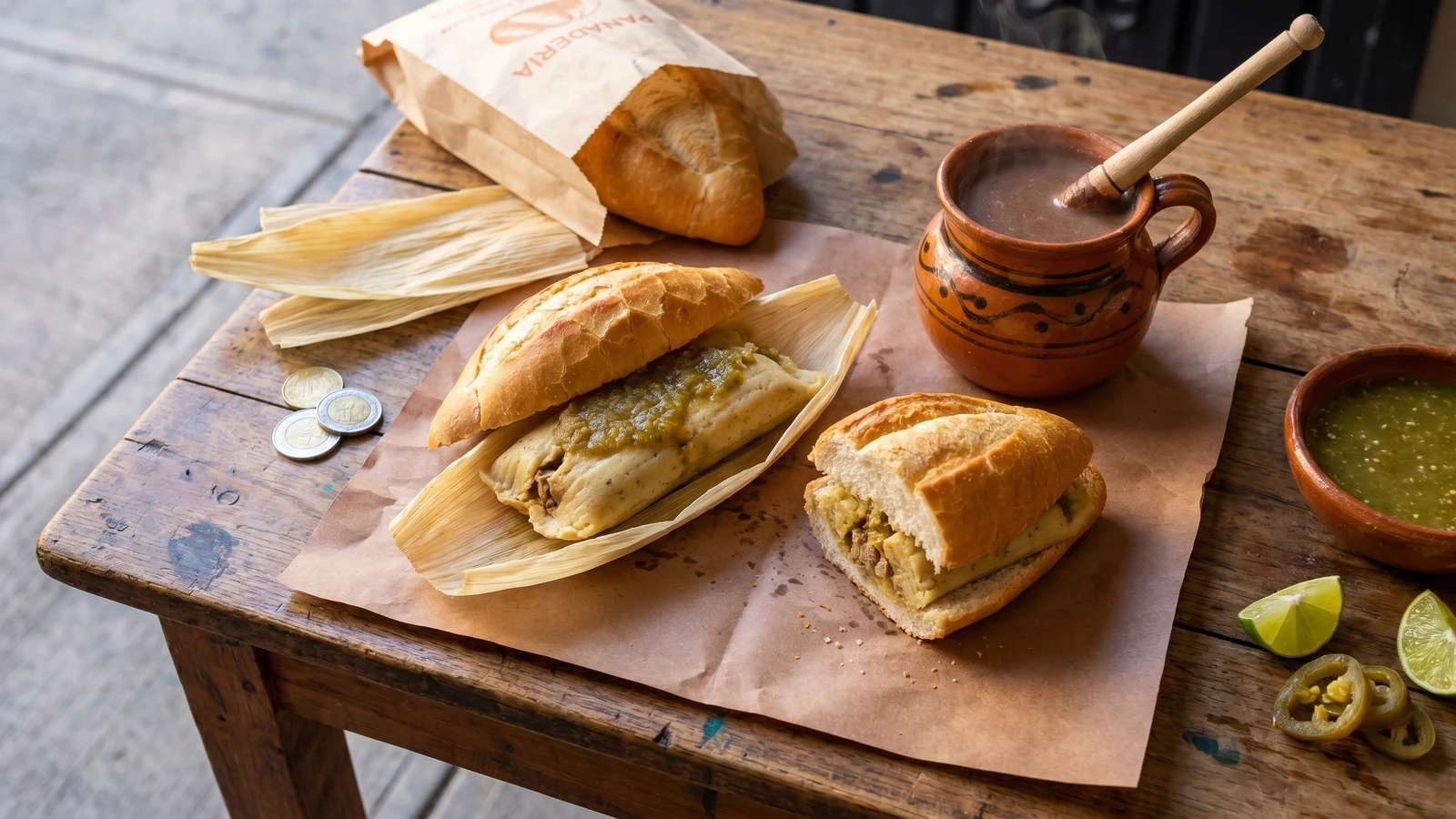 Guajolotas (Tamal en Bolillo)