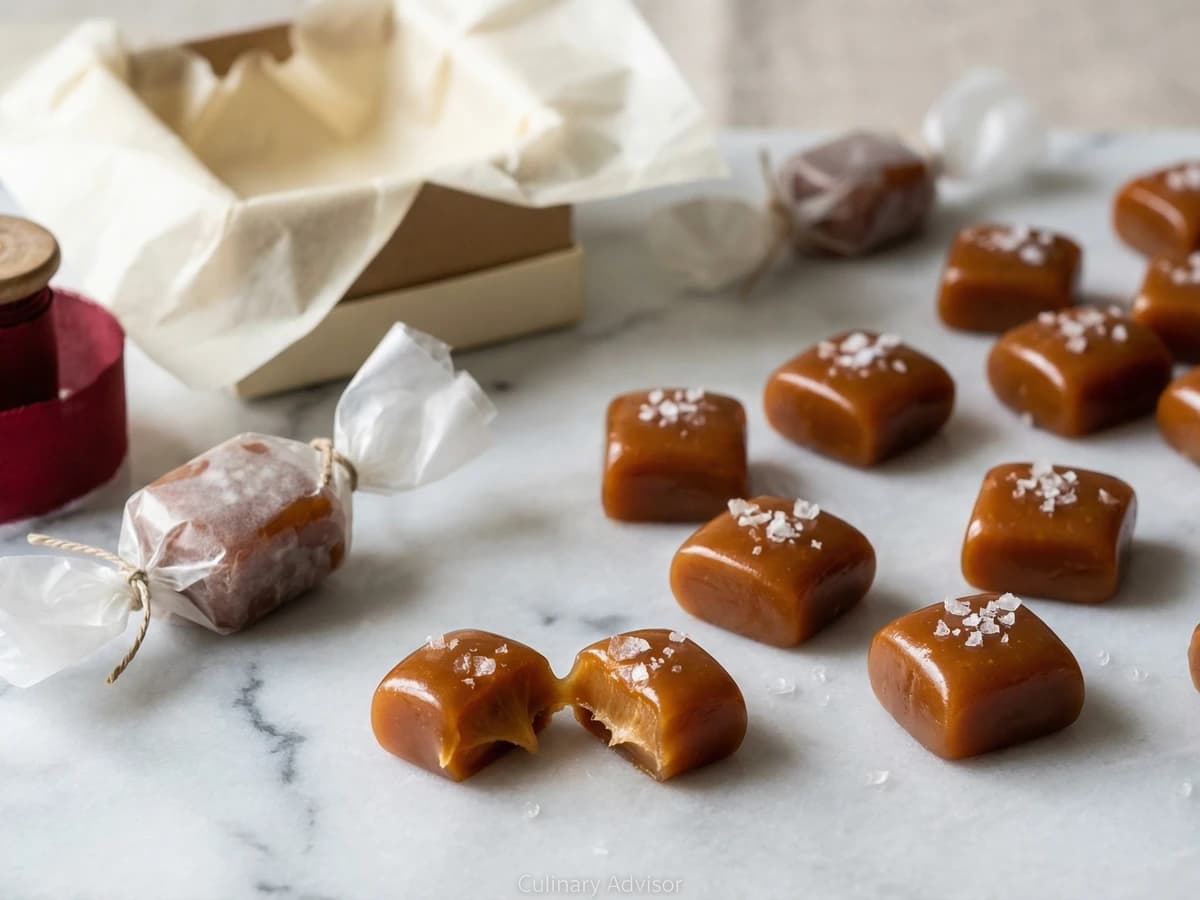 Homemade Salted Caramels - Chef Dean