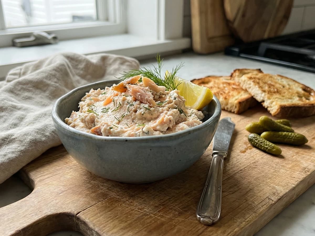Smoked Trout Pâté with Dill - Chef Thomas