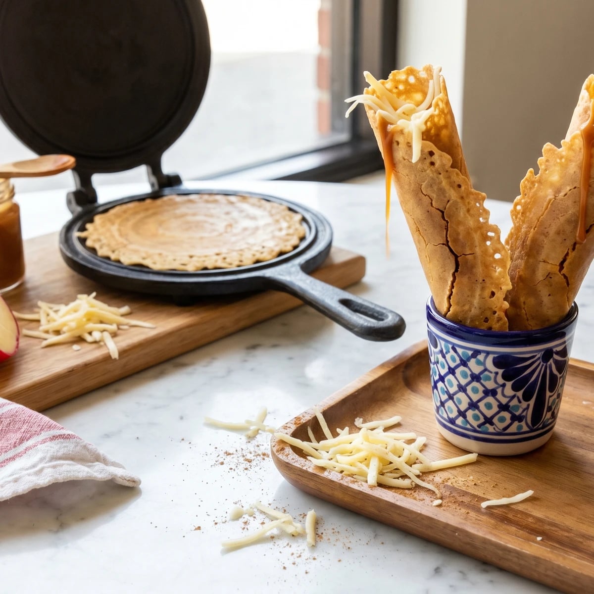 Marquesitas Yucatecas con Queso de Bola