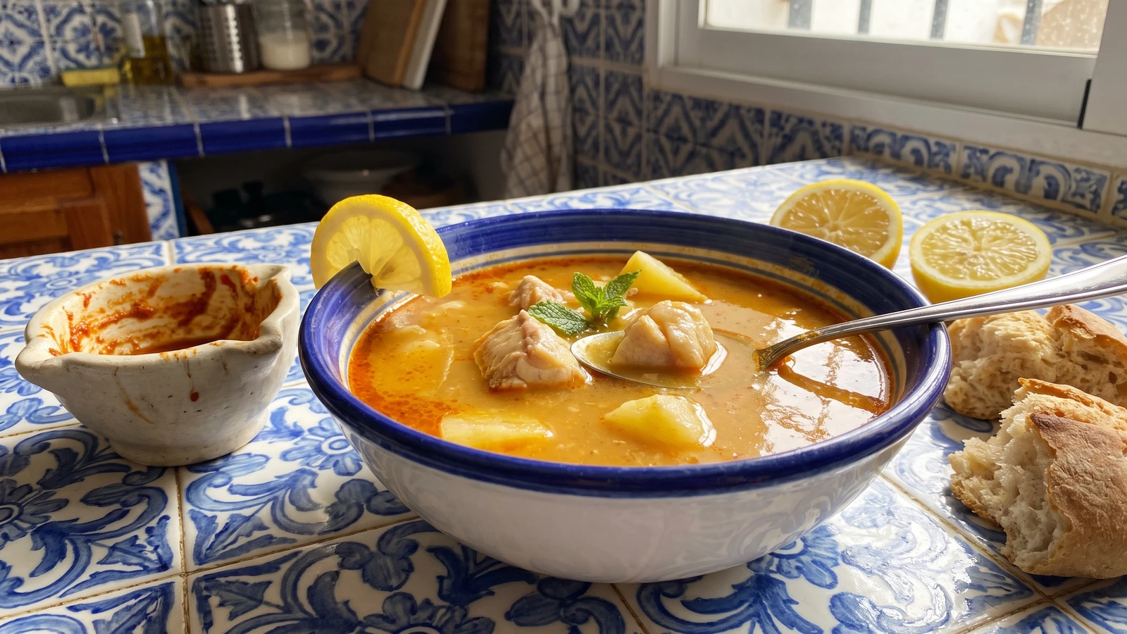 Caldillo de Pintarroja Malagueño