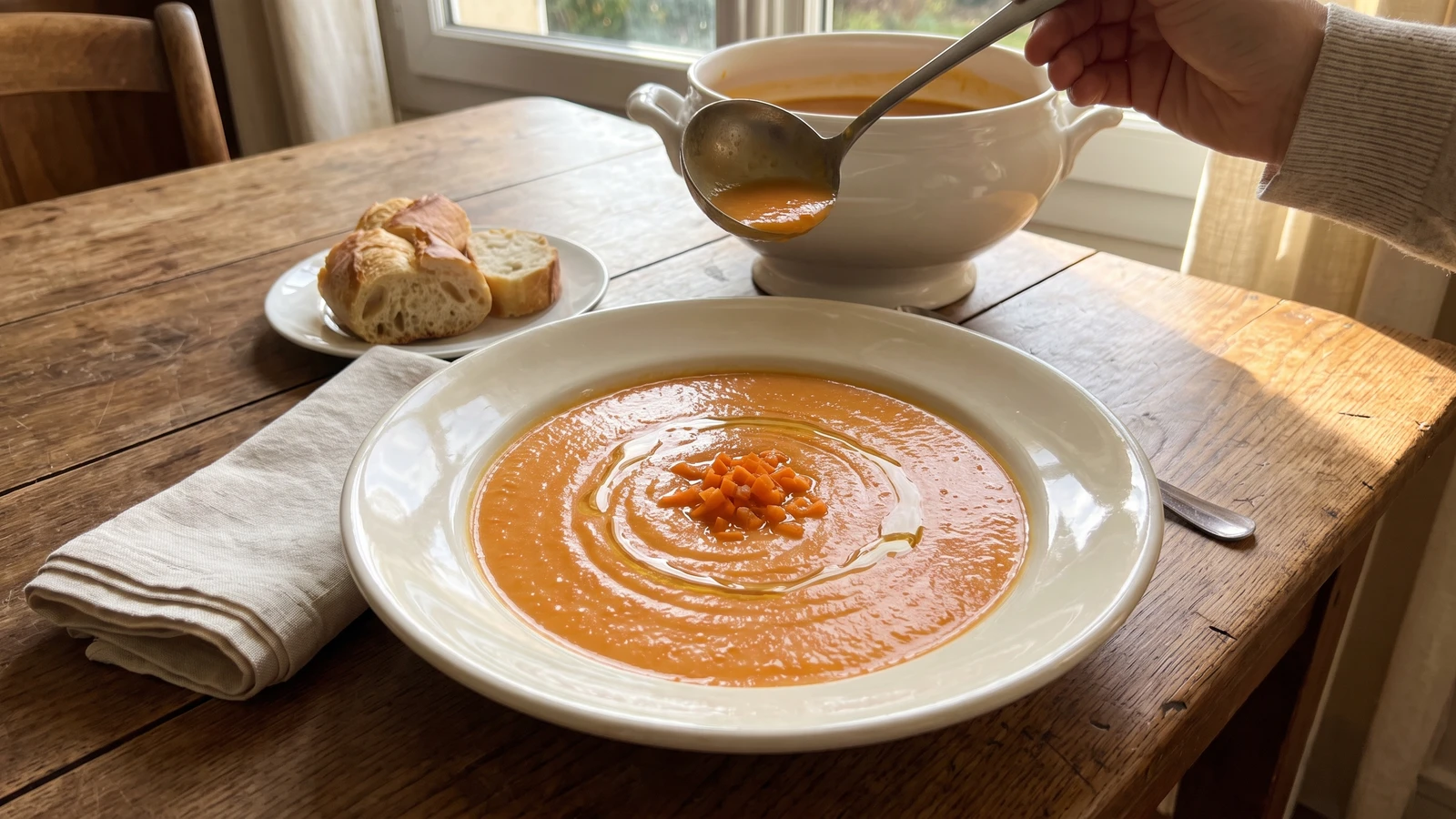 Velouté aux Carottes, otherwise Nivernaise