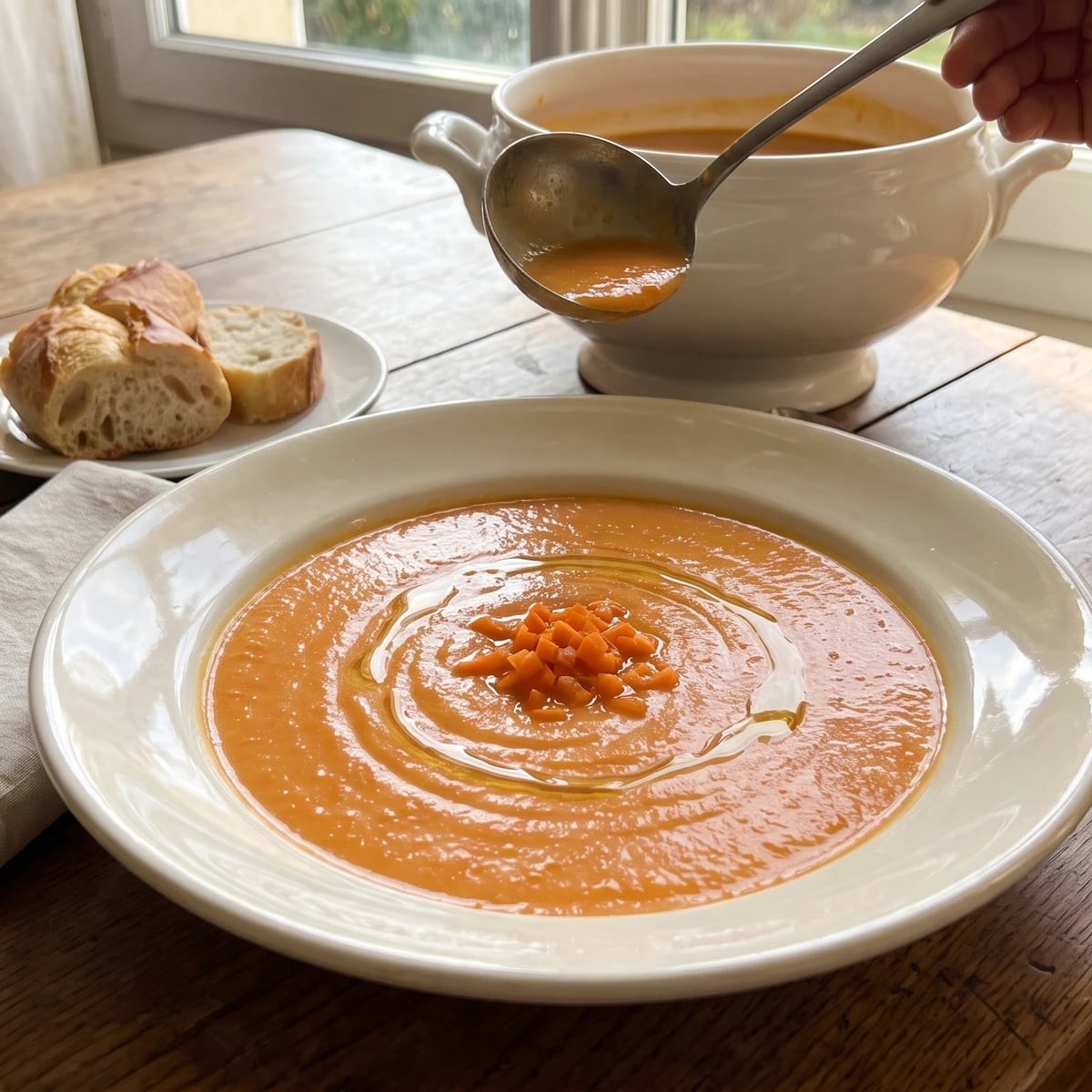 Velouté aux Carottes, otherwise Nivernaise