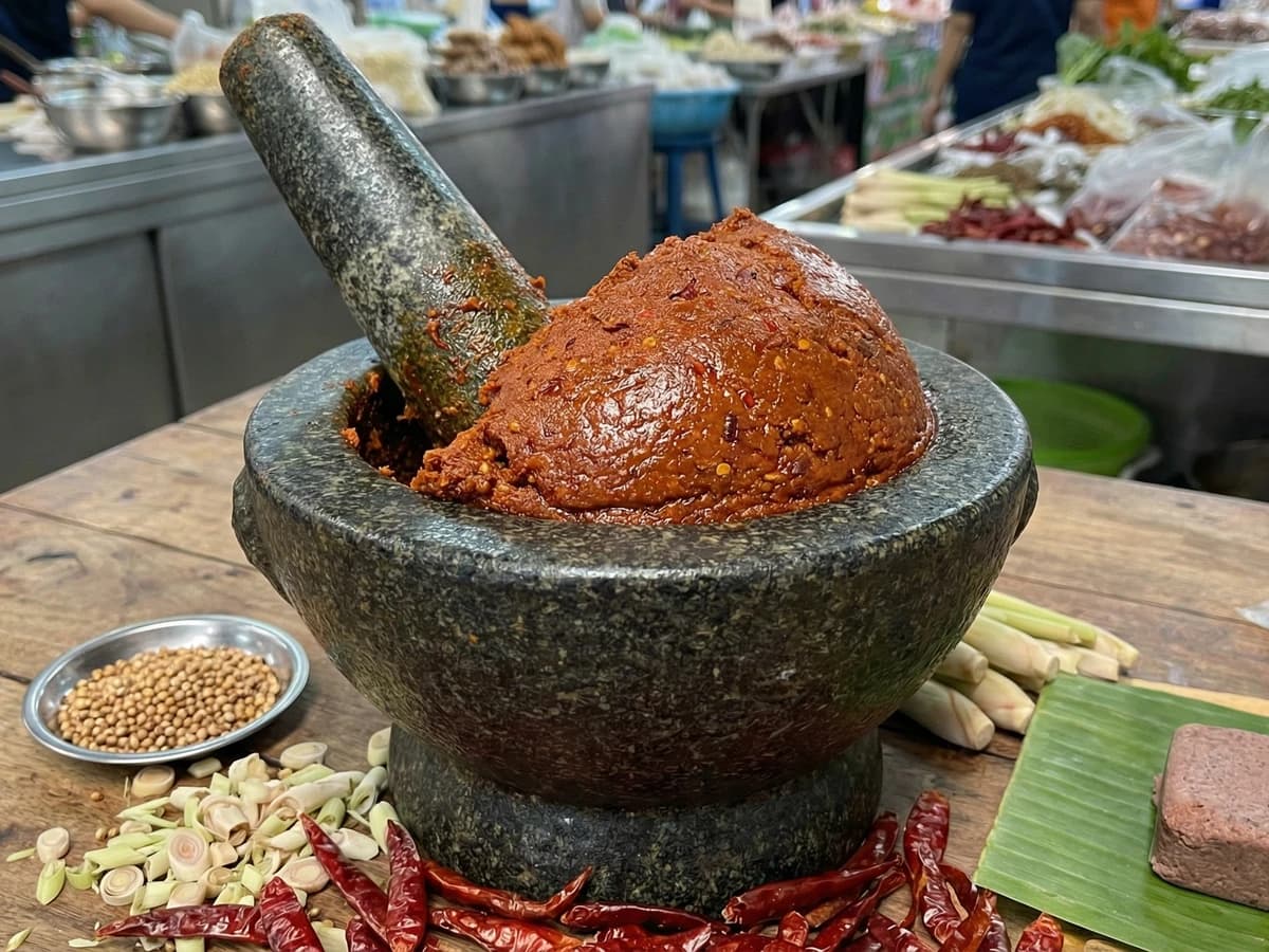 Dry Curry Paste (Prik Gaeng Kua) - Chef Fai