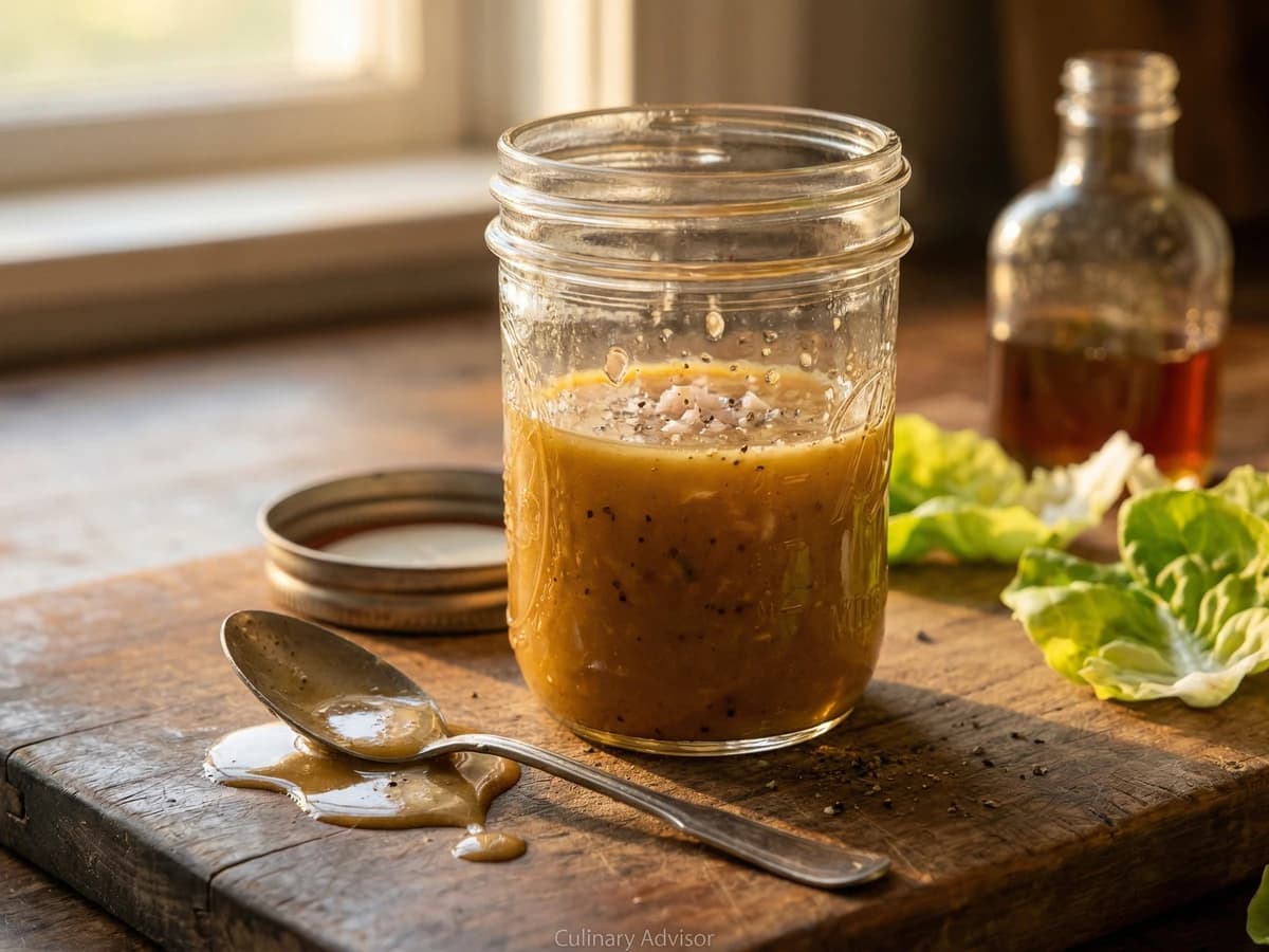 Cane Syrup Vinaigrette
