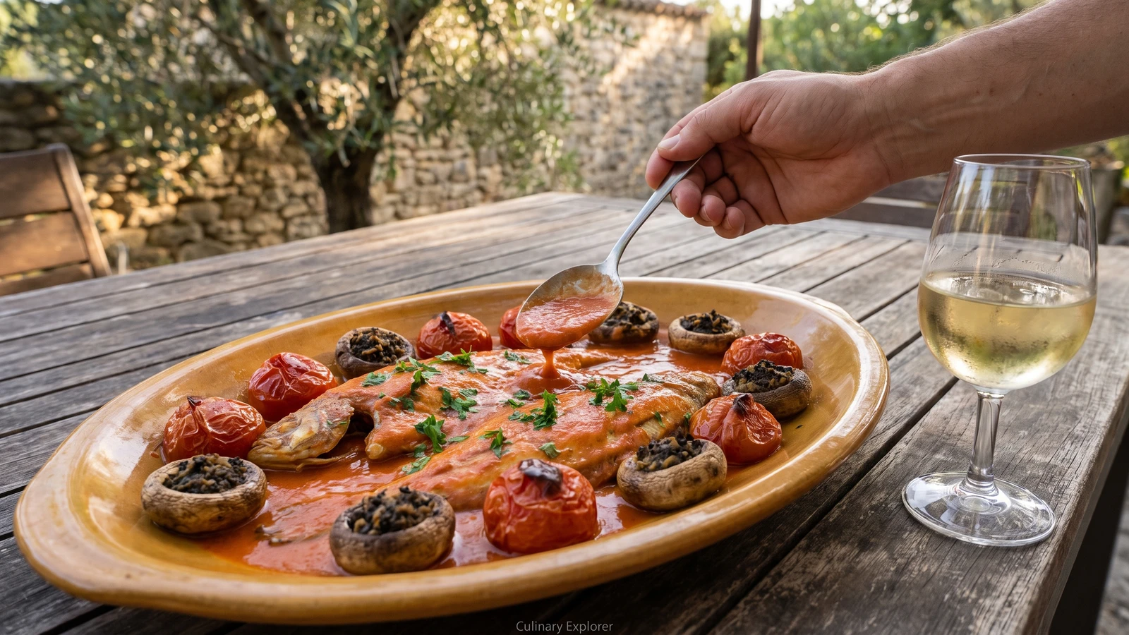 Sole à la Provençale