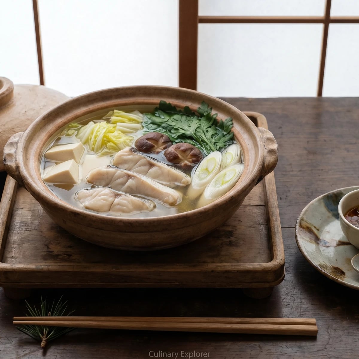 Winter Cod Hot Pot (鱈ちり, Tara-chiri)