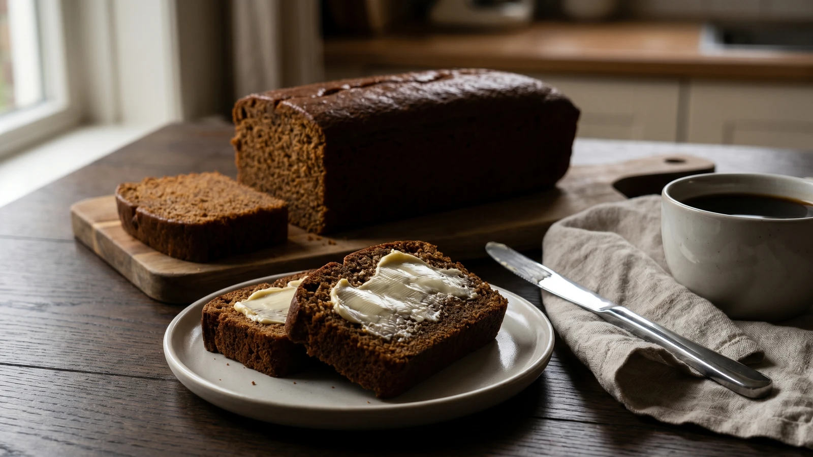 Ontbijtkoek (Dutch Spiced Breakfast Cake)