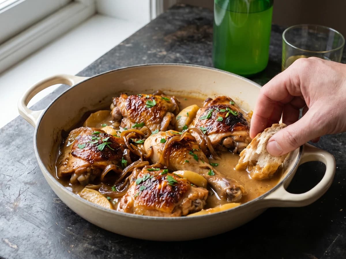 Pollo a la Sidra Asturiano - Chef Isabel