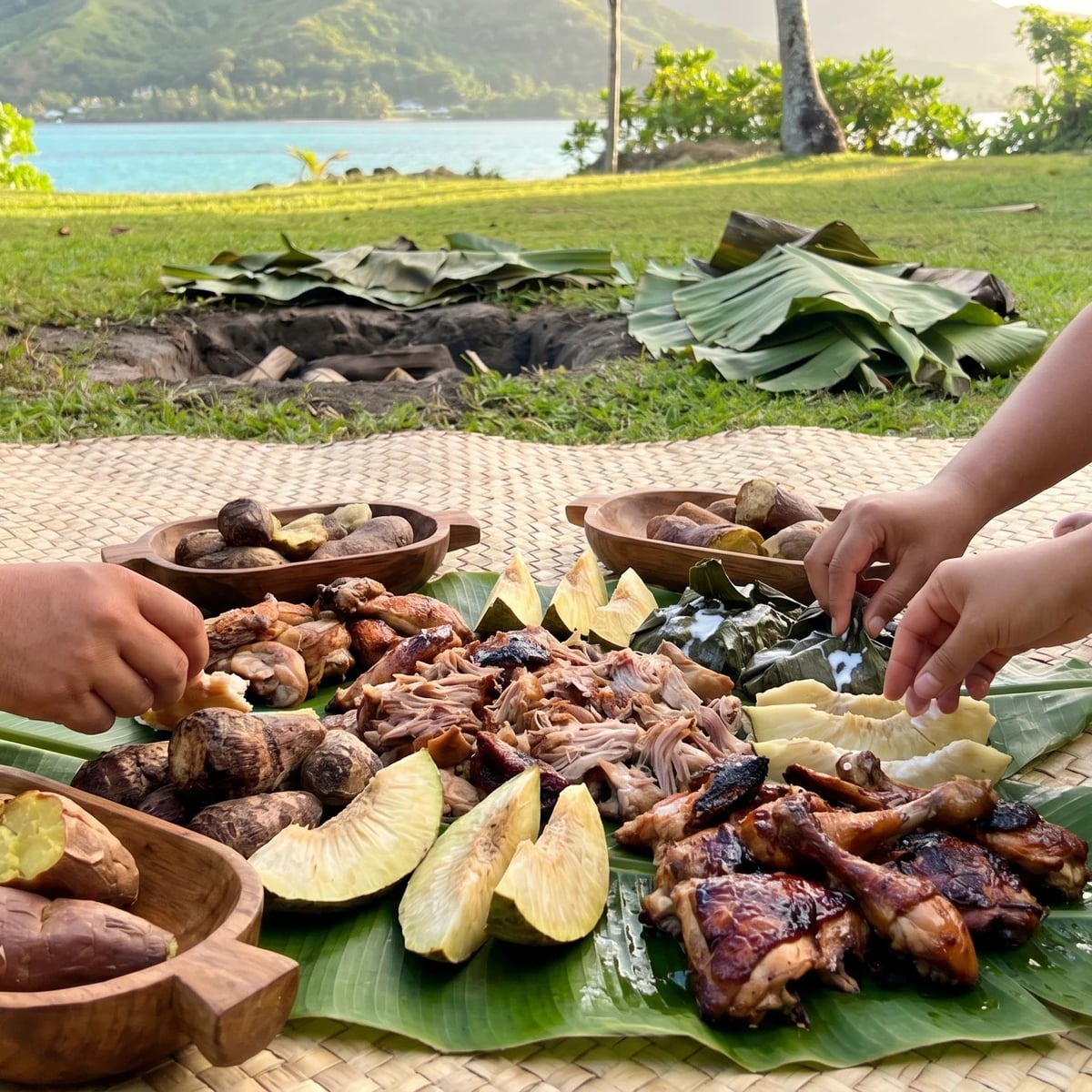 Umukai (Cook Islands Earth-Oven Feast)