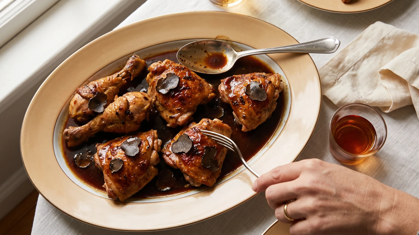 Poulet Sauté aux Truffes