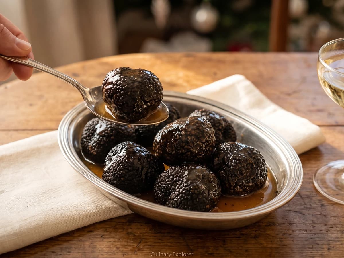 Truffes au Champagne - Chef Juliette
