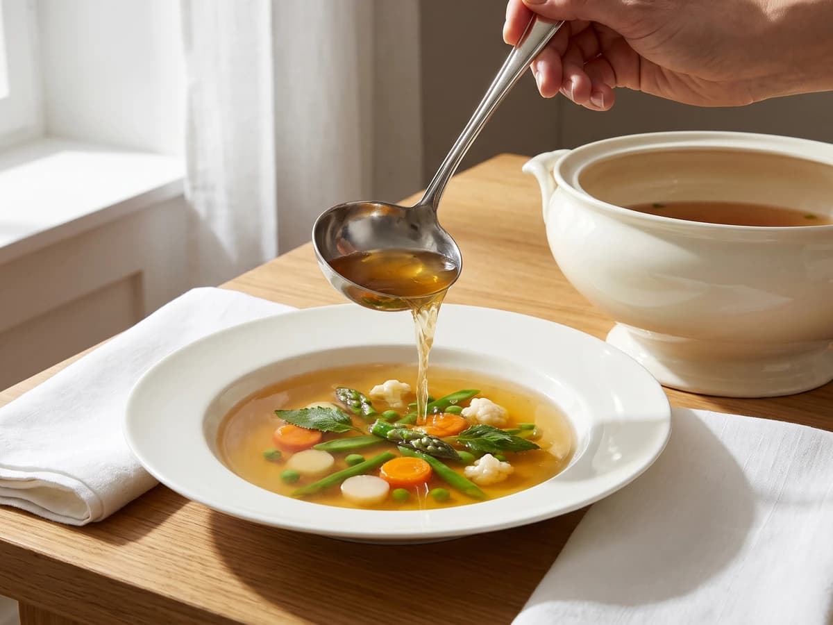 Consommé Renaissance - Chef Juliette