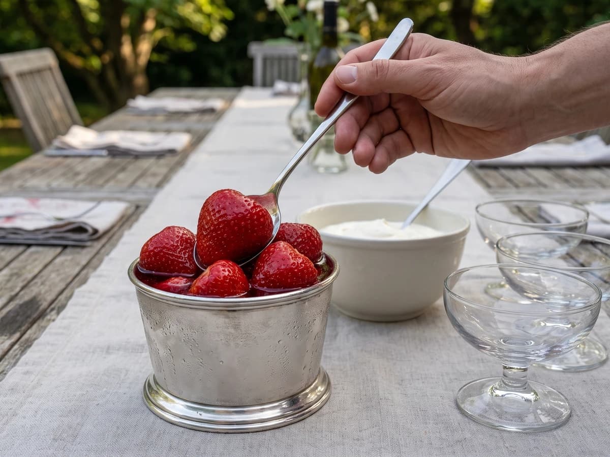 Fraises Wilhelmine - Chef Juliette