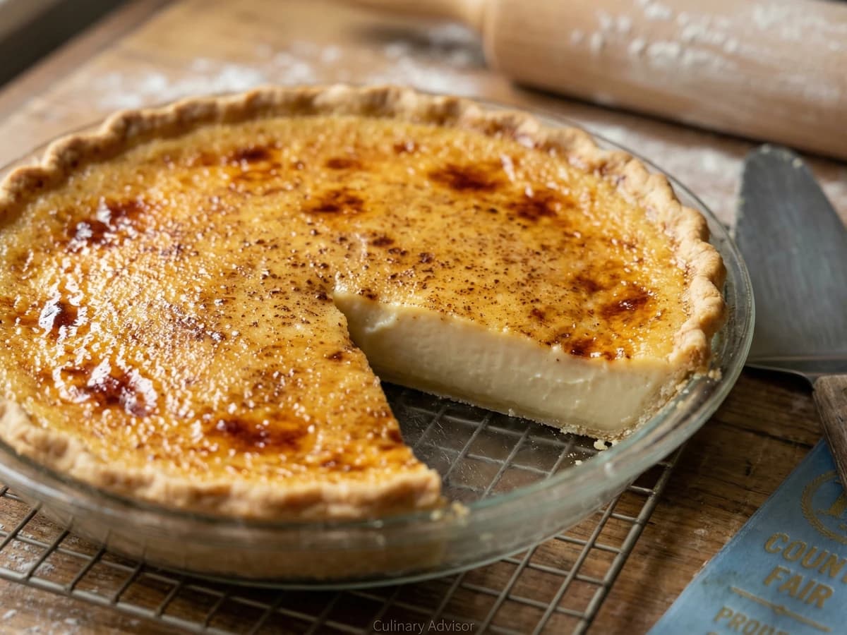 Indiana Sugar Cream Pie