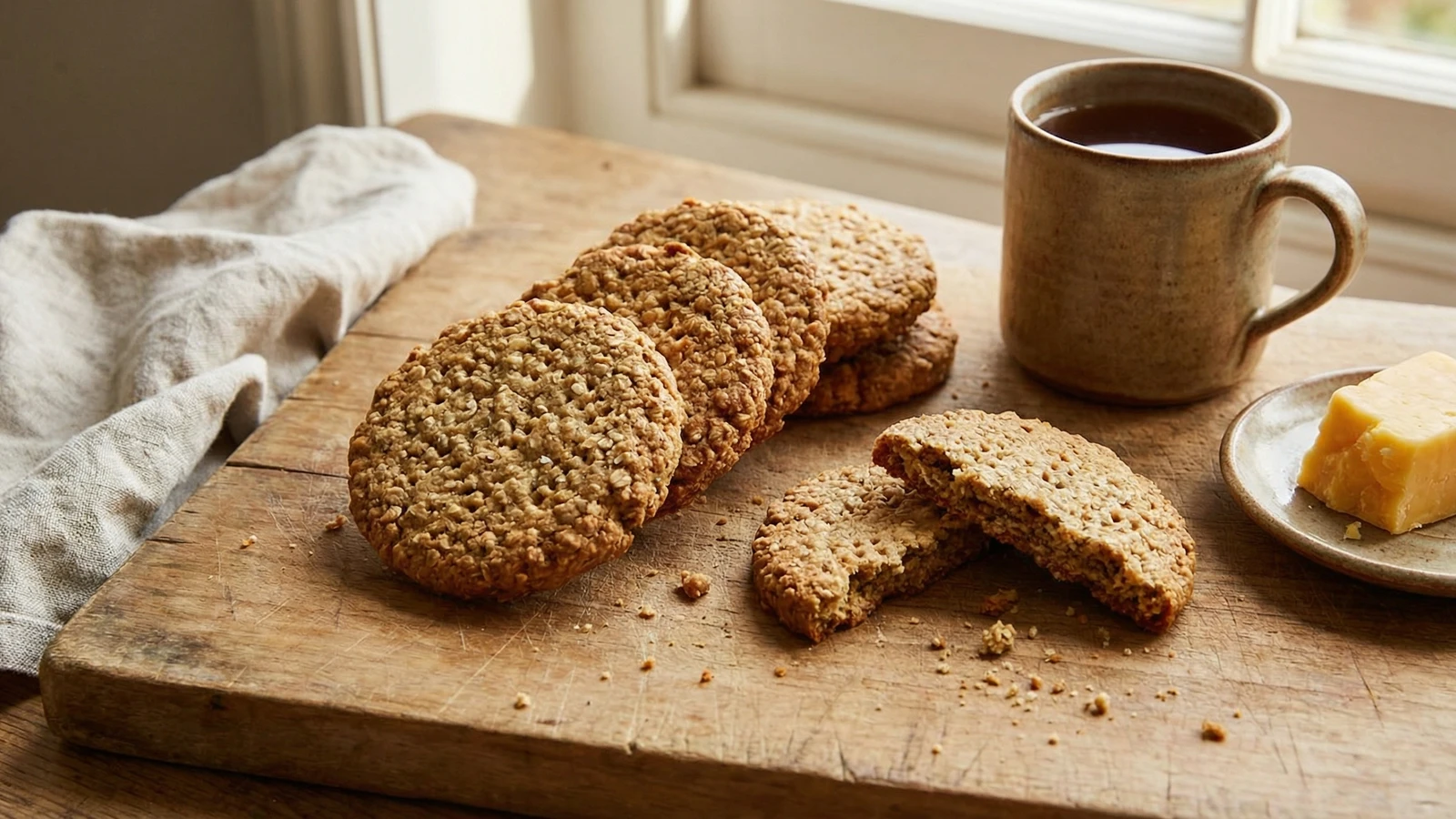 Homemade Digestive Biscuits