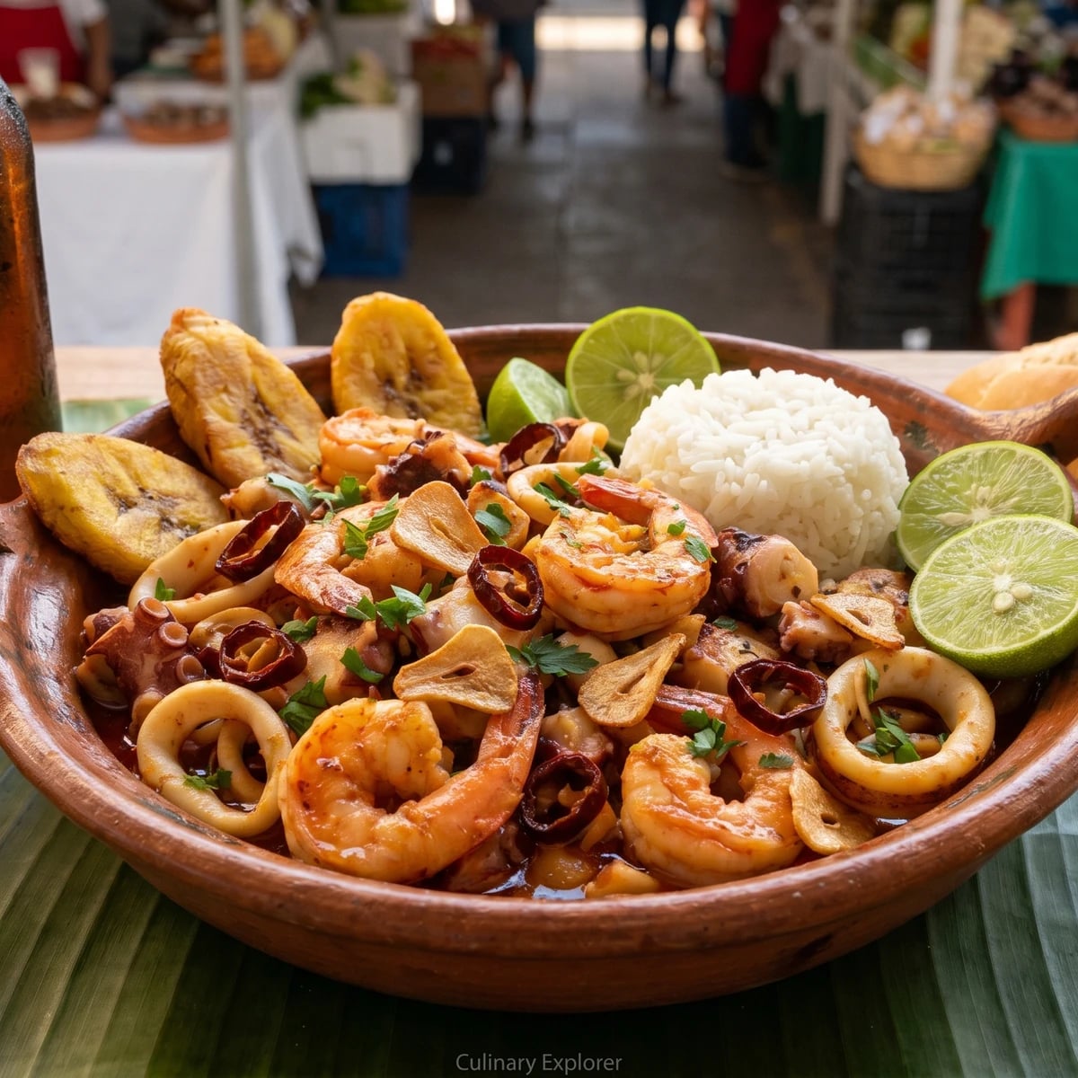 Mariscos al Ajillo Jarocho