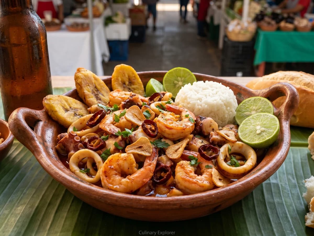 Mariscos al Ajillo Jarocho