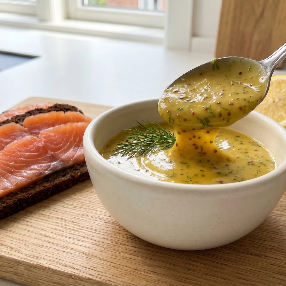 Sød Sennepssauce til Gravad Laks