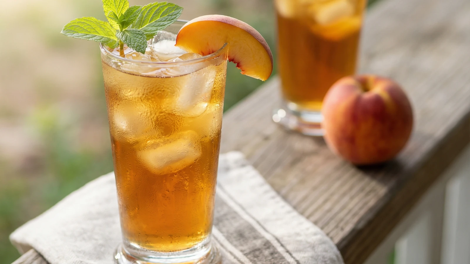 Georgia Peach Sweet Tea