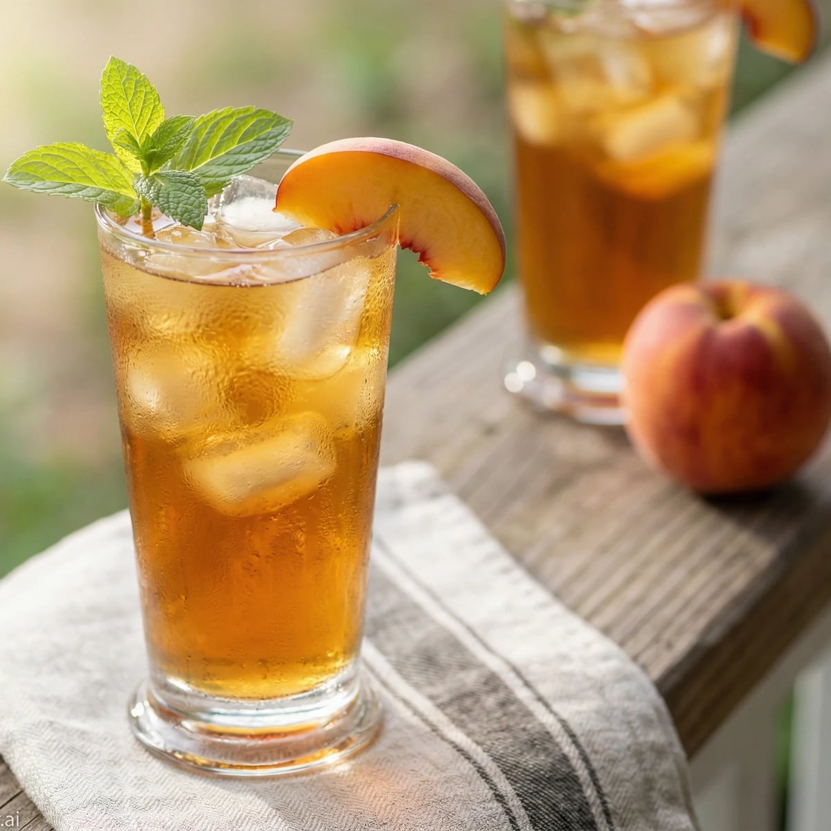 Georgia Peach Sweet Tea