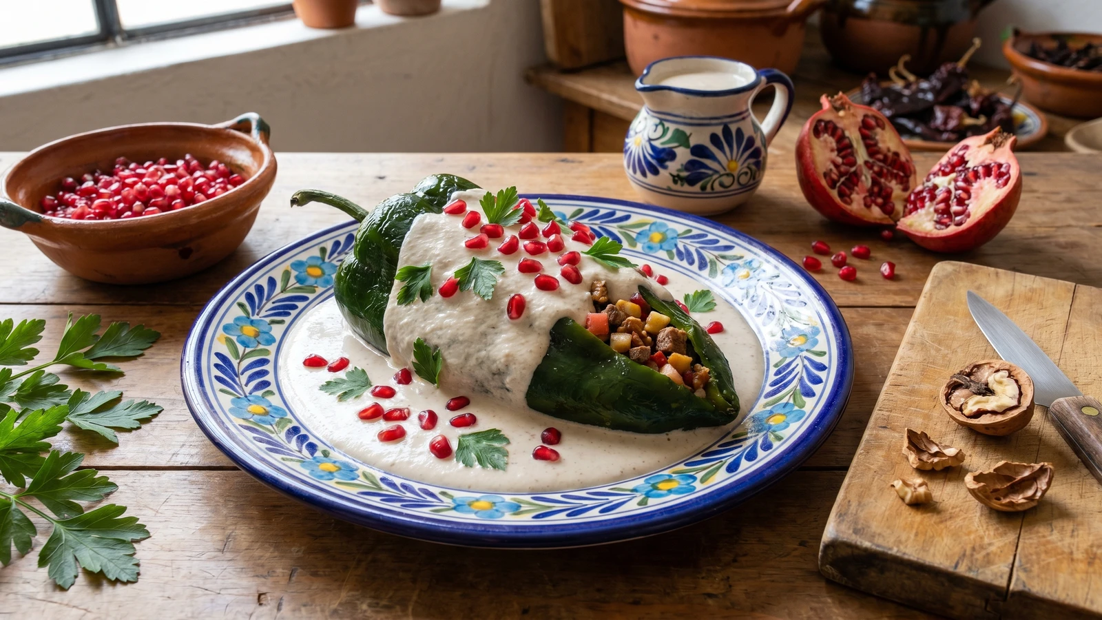 Chiles en Nogada