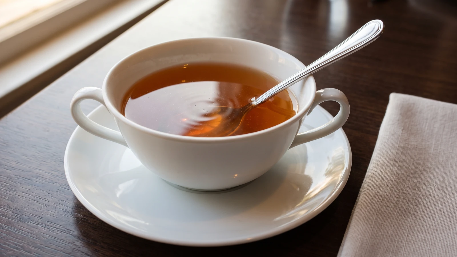 Consommé aux Piments Doux