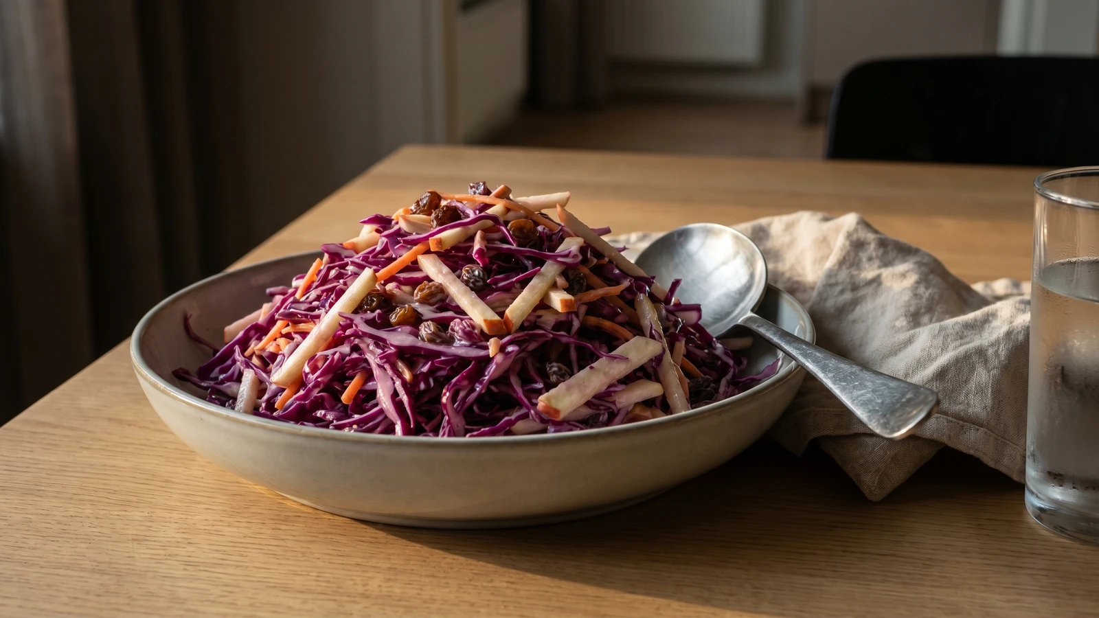 Rodekoolsalade (Dutch Red Cabbage Slaw)