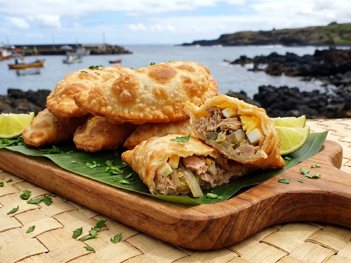 Empanadas de Atún (Rapa Nui Kahi Tuna Hand Pies) - Chef Makoa