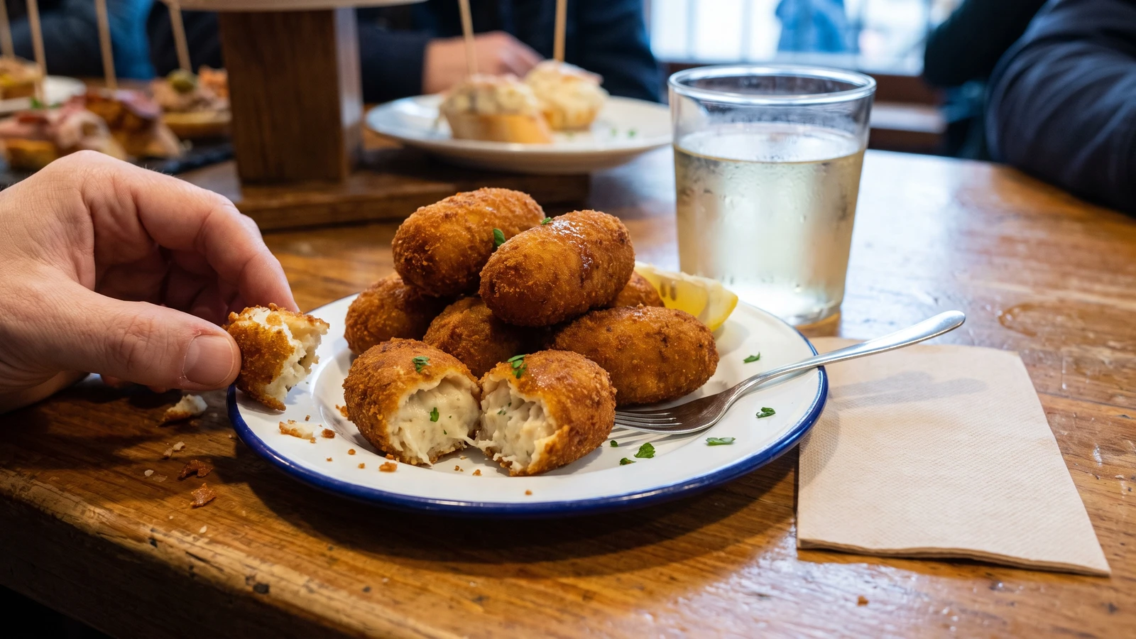 Croquetas de Bacalao del País Vasco
