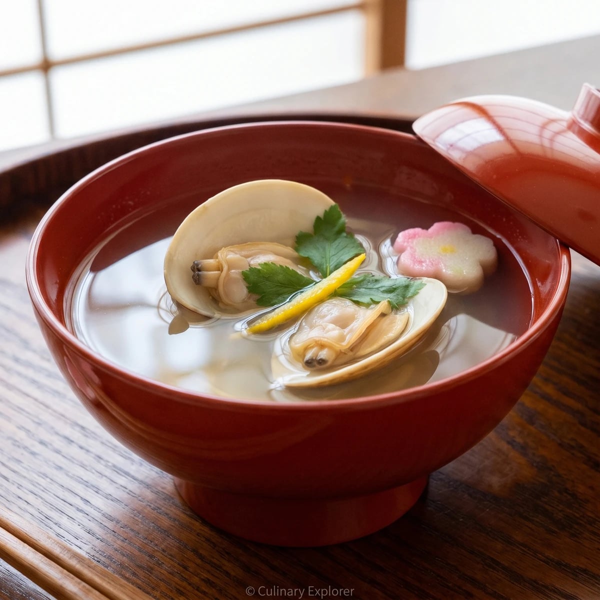 Hamaguri no Osuimono (はまぐりのお吸い物, Girls' Day clam soup)