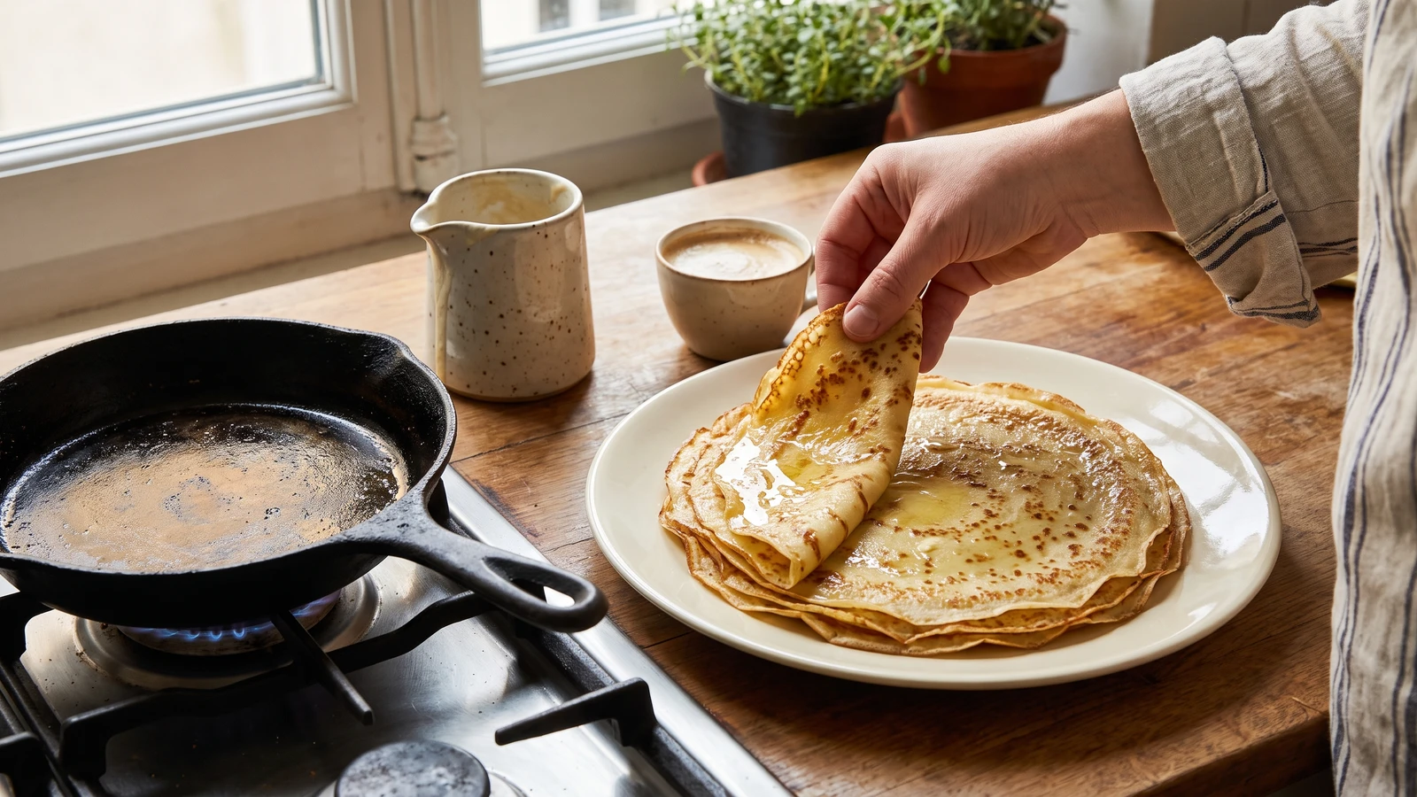 Pancakes à la Paysanne
