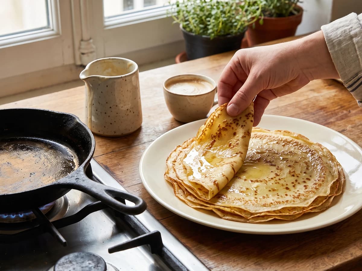 Pancakes à la Paysanne - Chef Juliette