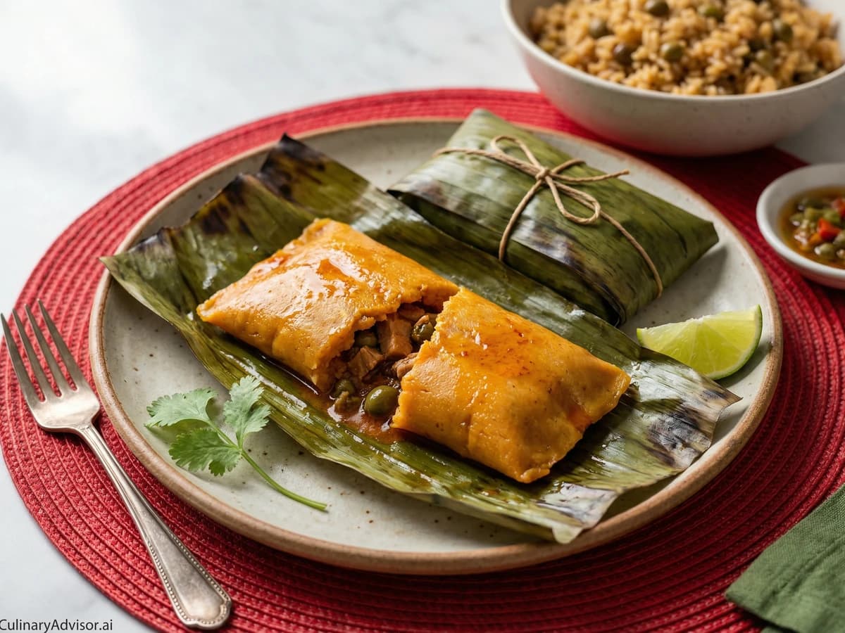 Pasteles (Puerto Rican Tamales) - Chef Dean