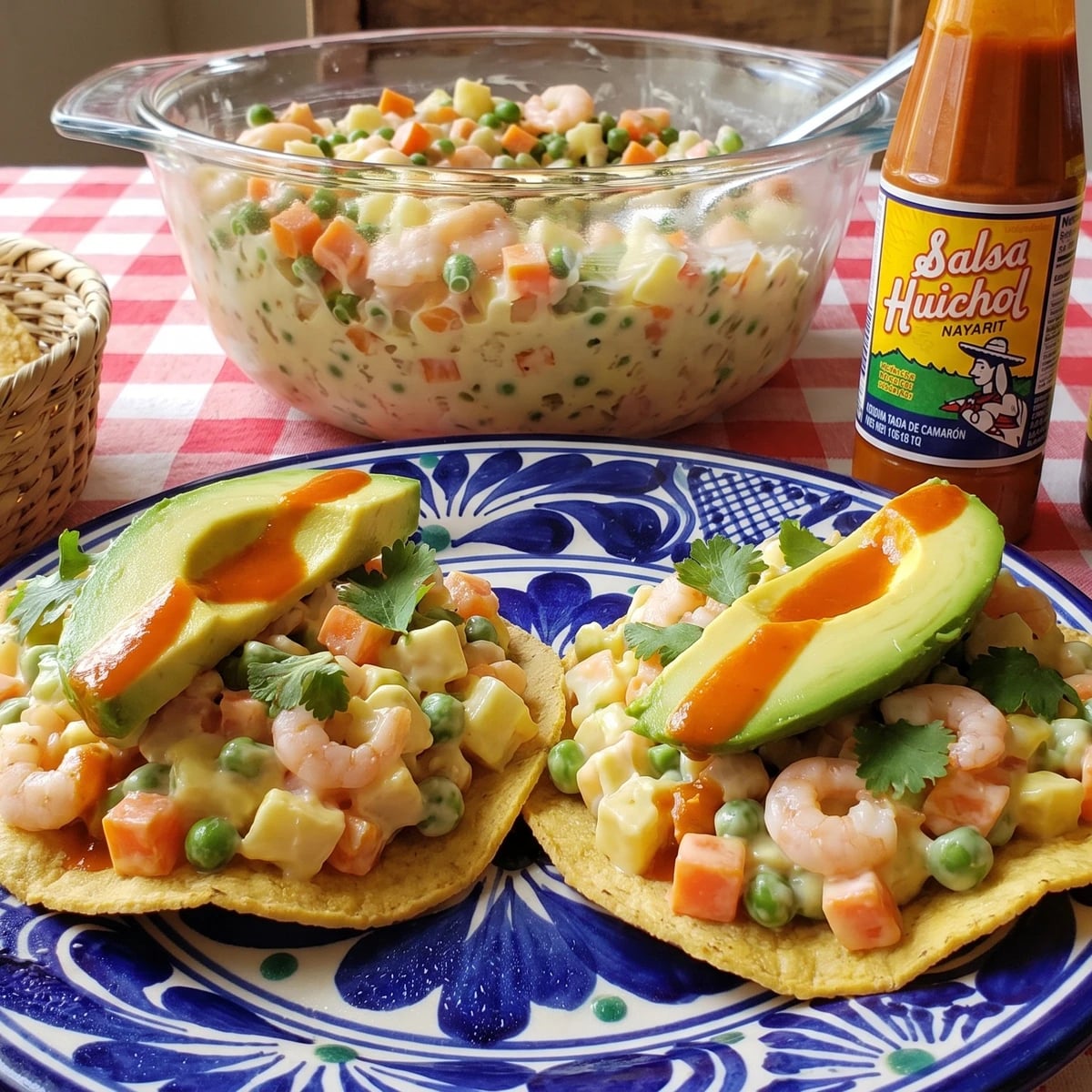 Ensalada Rusa de Camarón Sinaloense