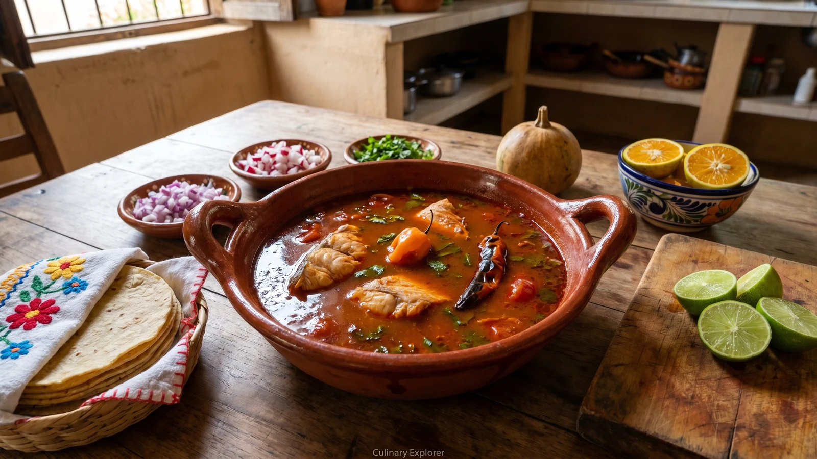 Caldo de Pescado Yucateco