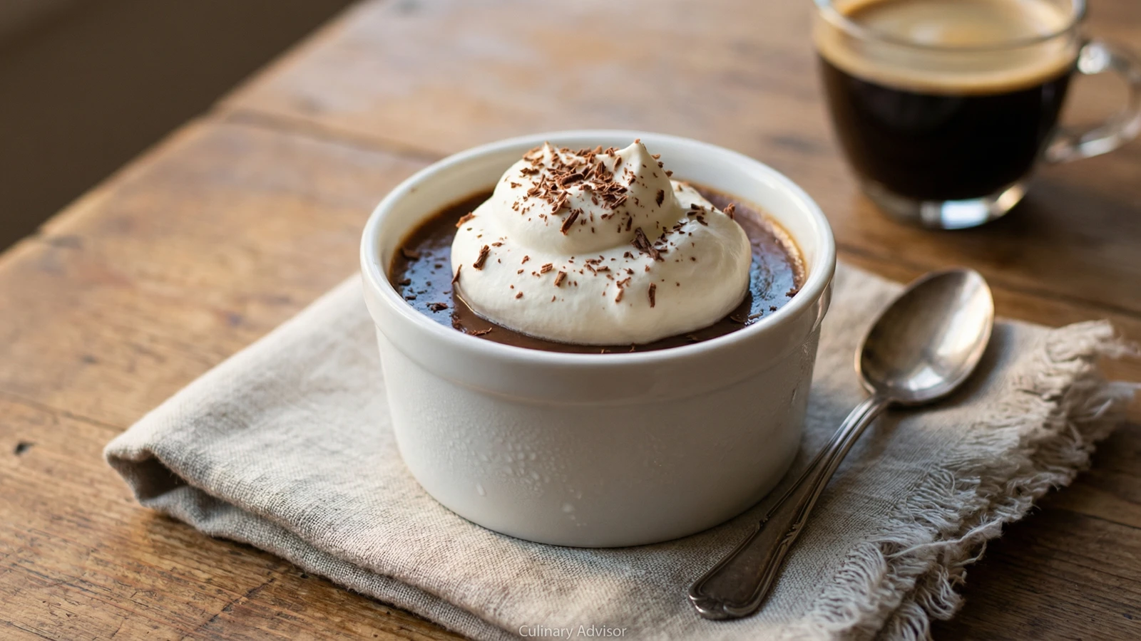 Café au Lait Pots de Crème