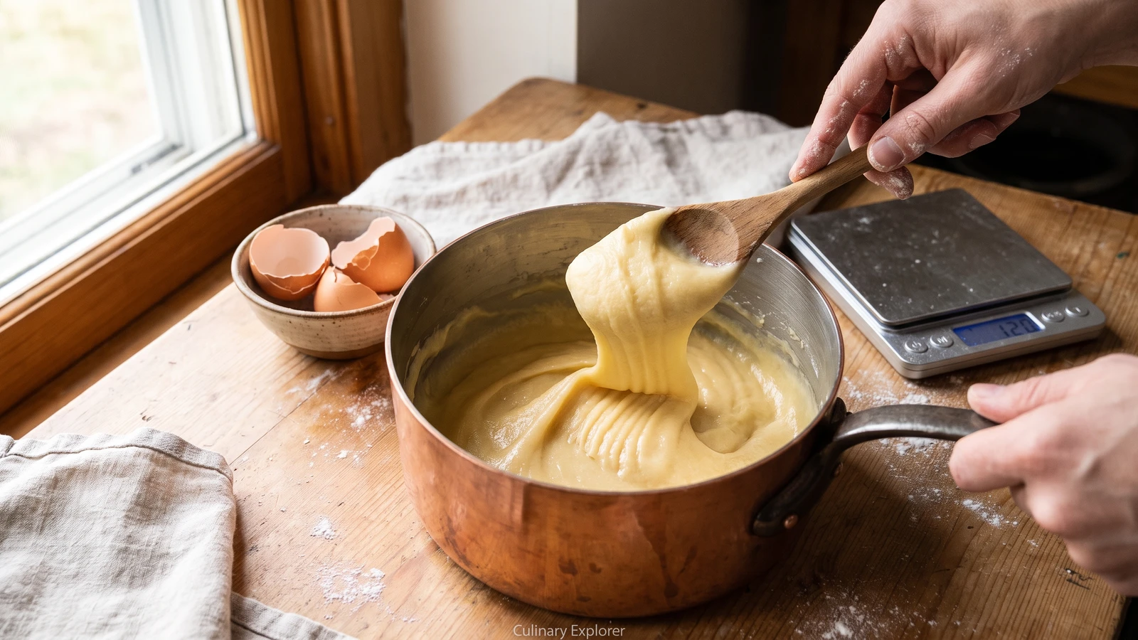 Common Pâte à Choux (for Fritters, Gnocchi, Dauphine)