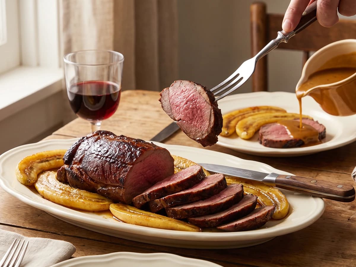 Selle de Chevreuil à la Créole - Chef Juliette