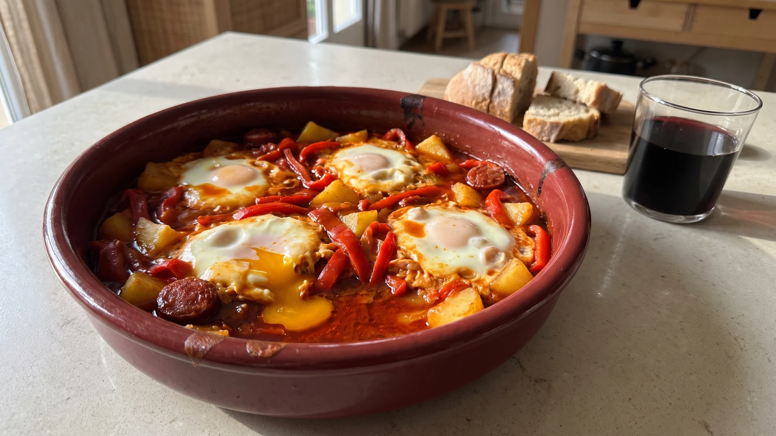 Huevos a la Riojana