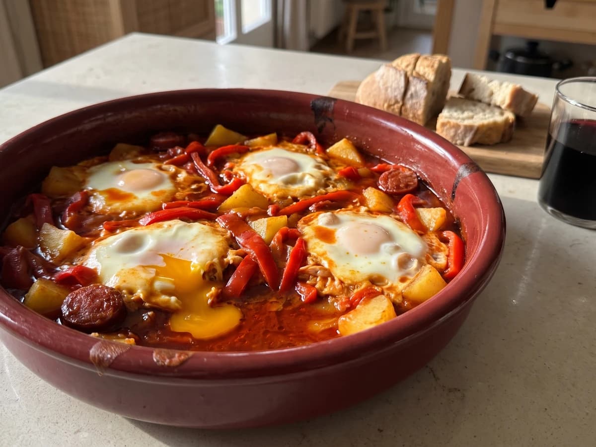 Huevos a la Riojana - Chef Isabel